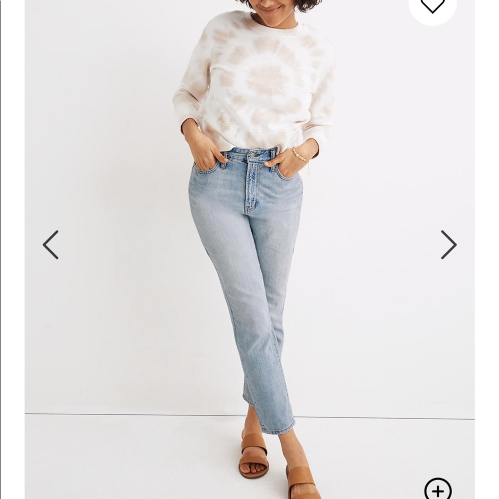 Madewell Curvy Perfect Vintage Jean in Fitzgerald